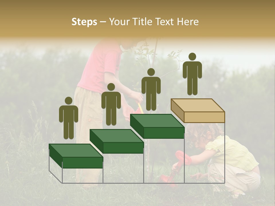Forest Young Garden PowerPoint Template