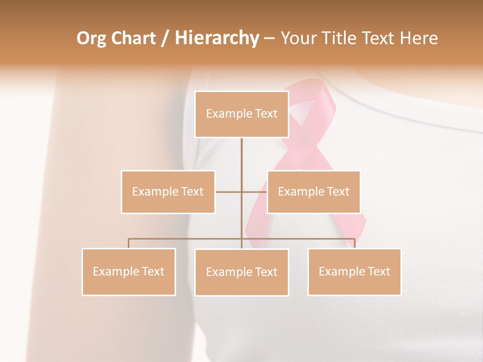 Ribbon Aids Close PowerPoint Template