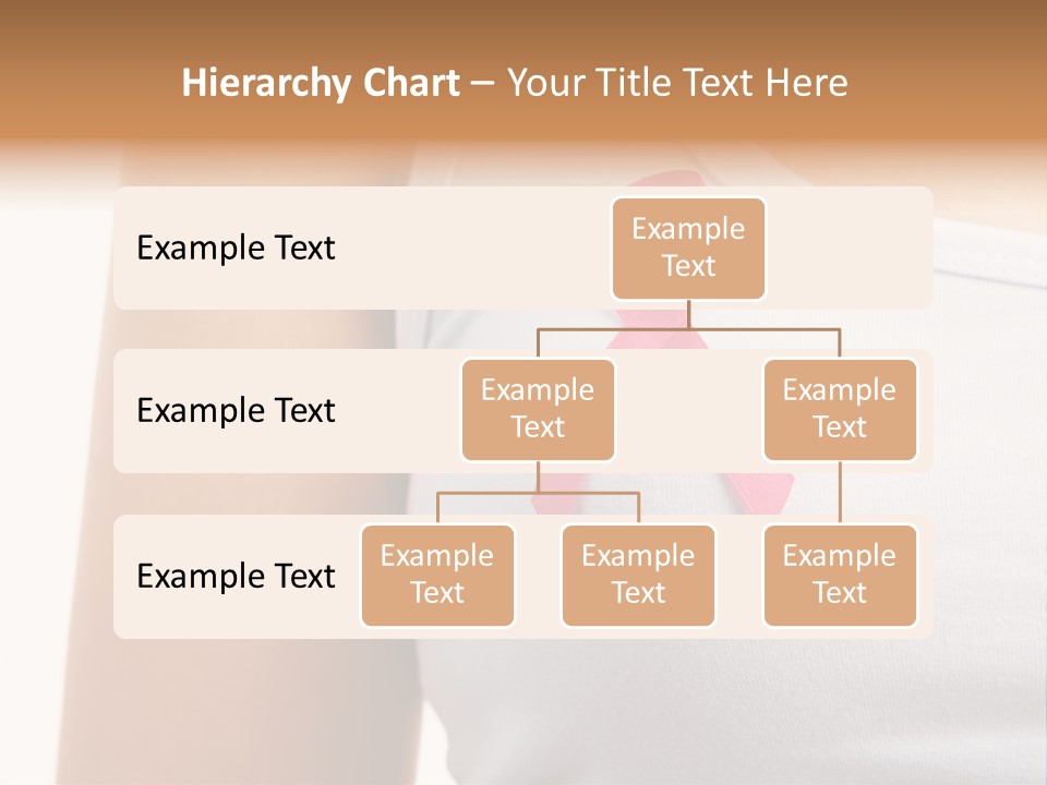 Ribbon Aids Close PowerPoint Template