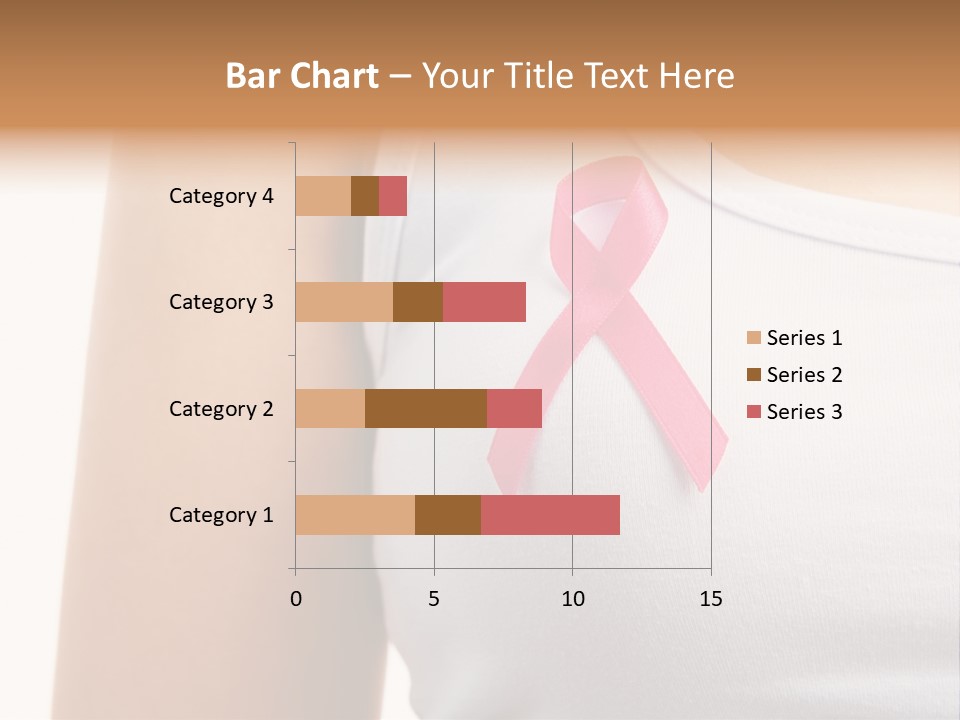 Ribbon Aids Close PowerPoint Template