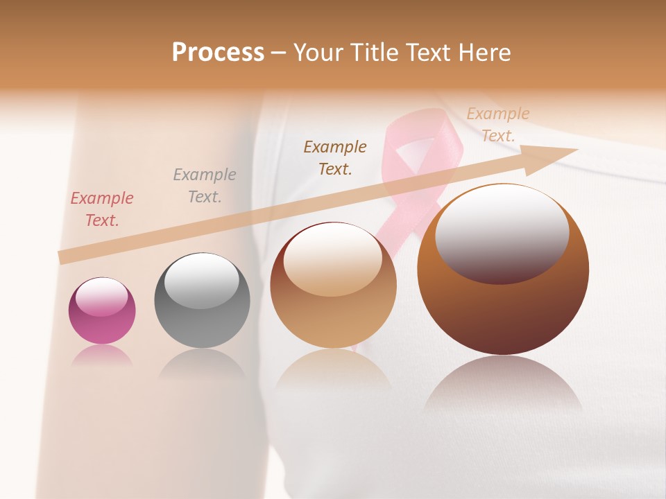Ribbon Aids Close PowerPoint Template