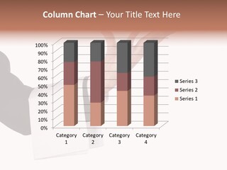 Cutout Tray Over PowerPoint Template