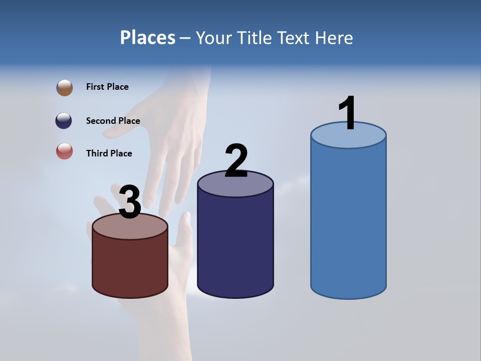 Aid Gesture Handshake PowerPoint Template