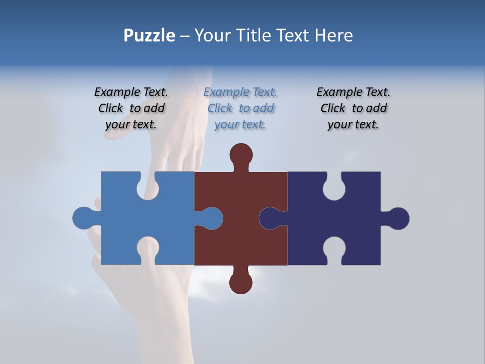 Aid Gesture Handshake PowerPoint Template