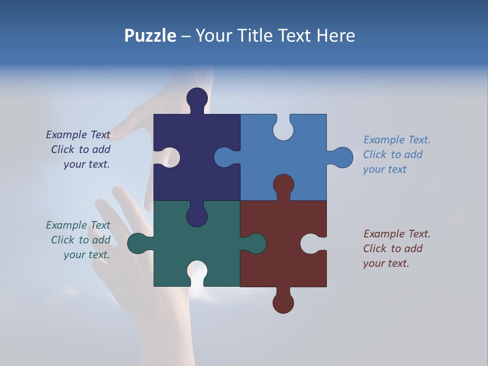 Aid Gesture Handshake PowerPoint Template