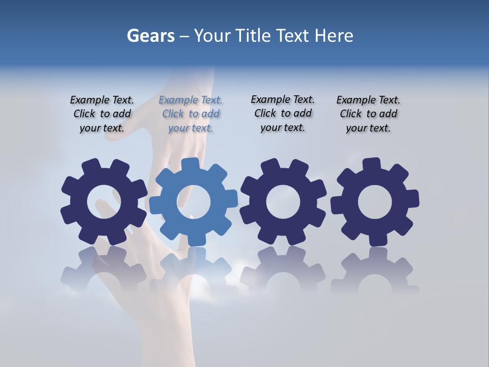 Aid Gesture Handshake PowerPoint Template