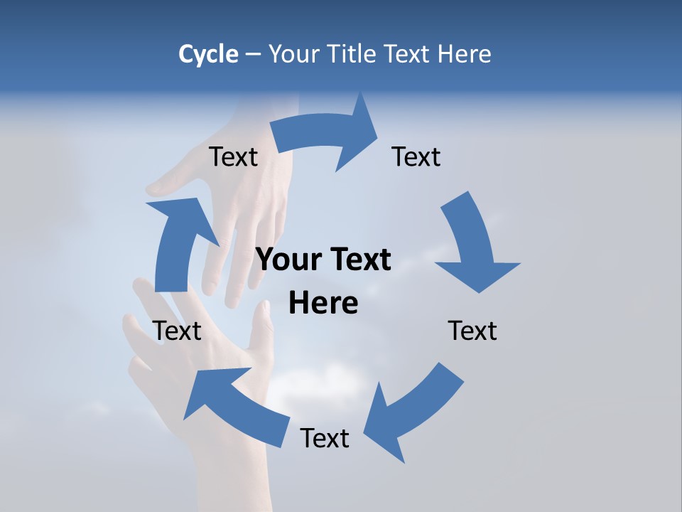 Aid Gesture Handshake PowerPoint Template