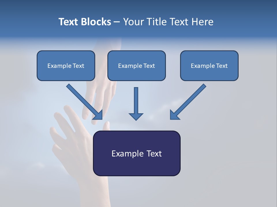 Aid Gesture Handshake PowerPoint Template