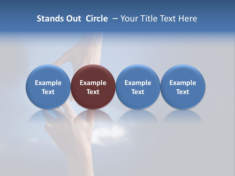 Aid Gesture Handshake PowerPoint Template