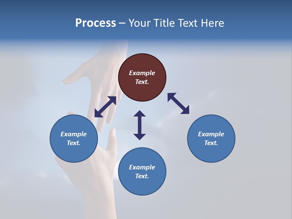 Aid Gesture Handshake PowerPoint Template