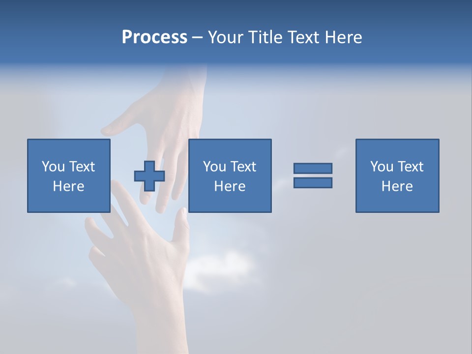 Aid Gesture Handshake PowerPoint Template