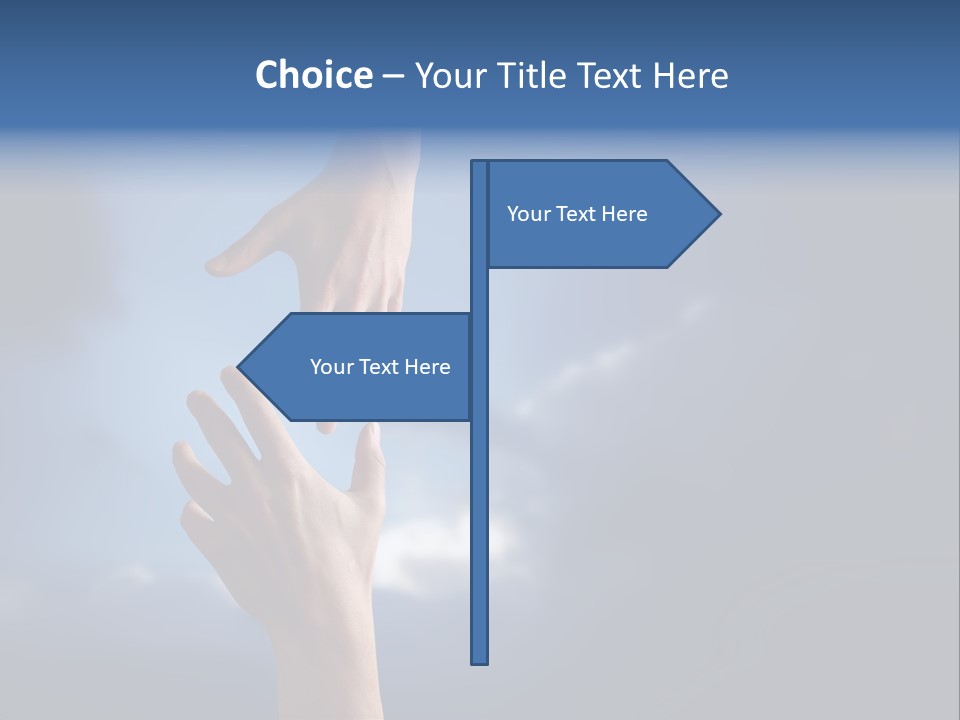 Aid Gesture Handshake PowerPoint Template