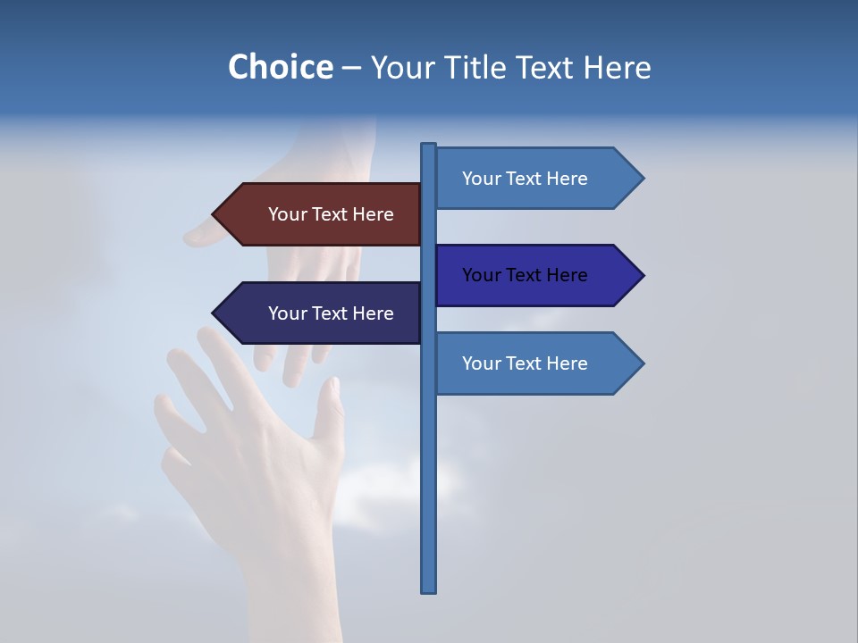 Aid Gesture Handshake PowerPoint Template