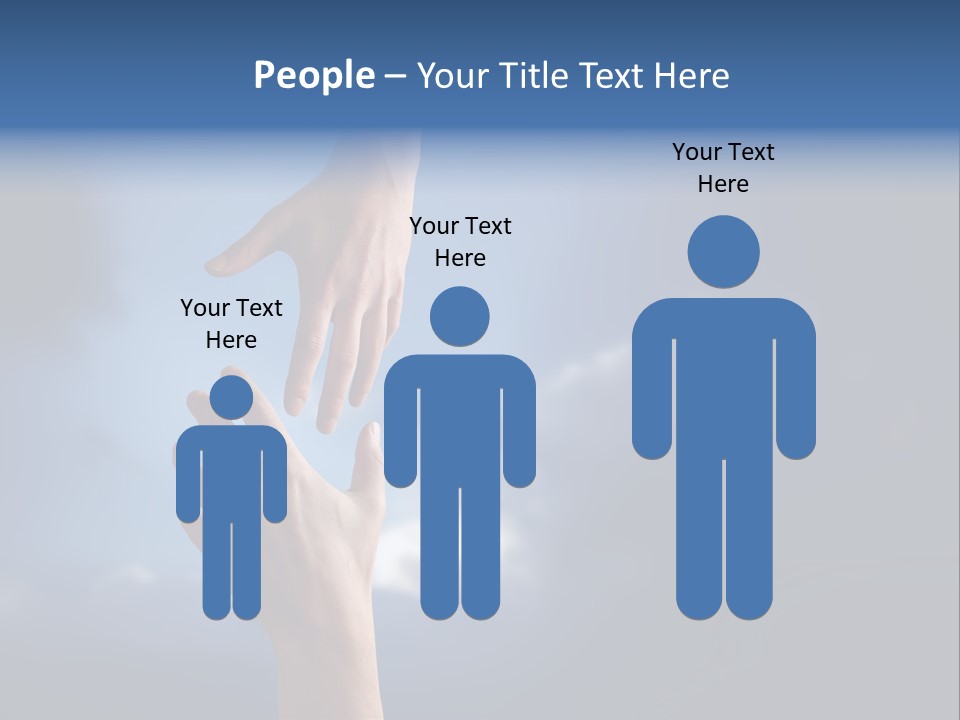 Aid Gesture Handshake PowerPoint Template