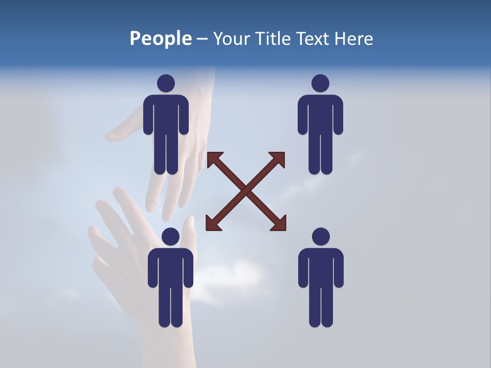 Aid Gesture Handshake PowerPoint Template