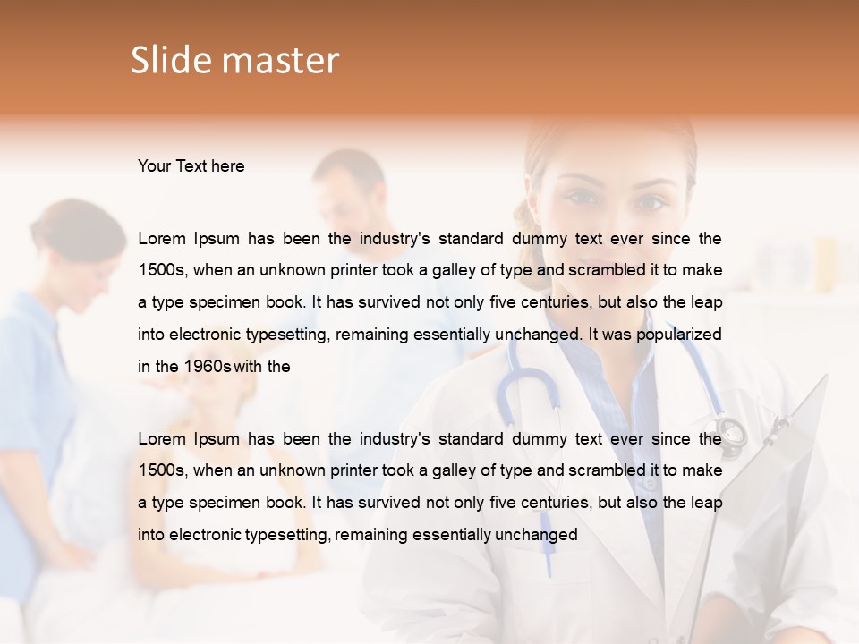 Team Office Communication PowerPoint Template