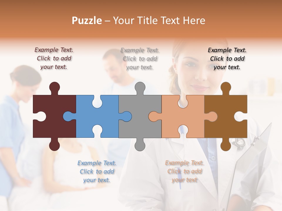 Team Office Communication PowerPoint Template