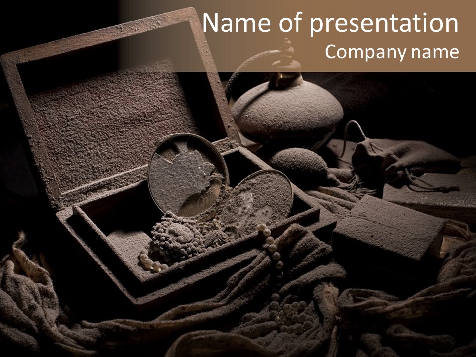 Precious Dust Light PowerPoint Template