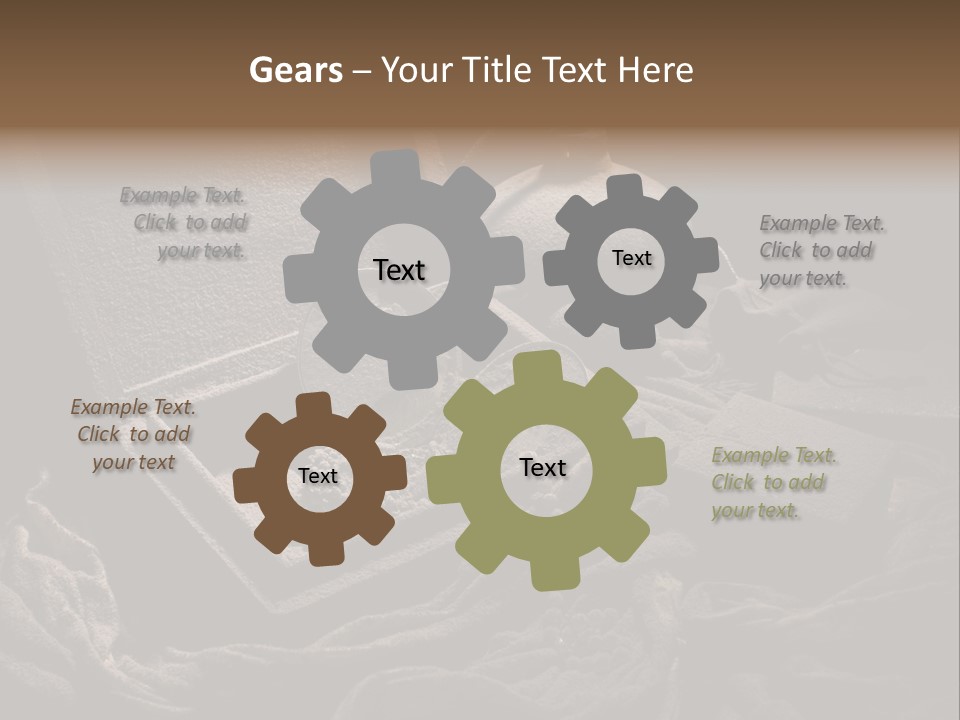 Precious Dust Light PowerPoint Template