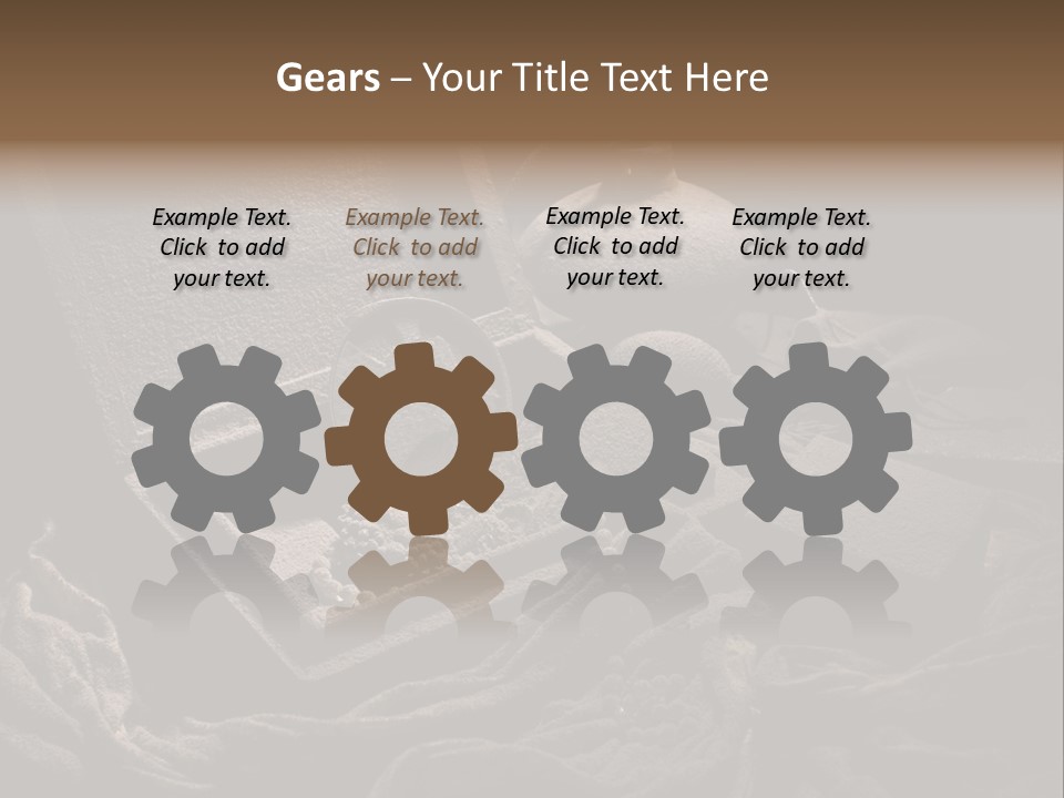 Precious Dust Light PowerPoint Template