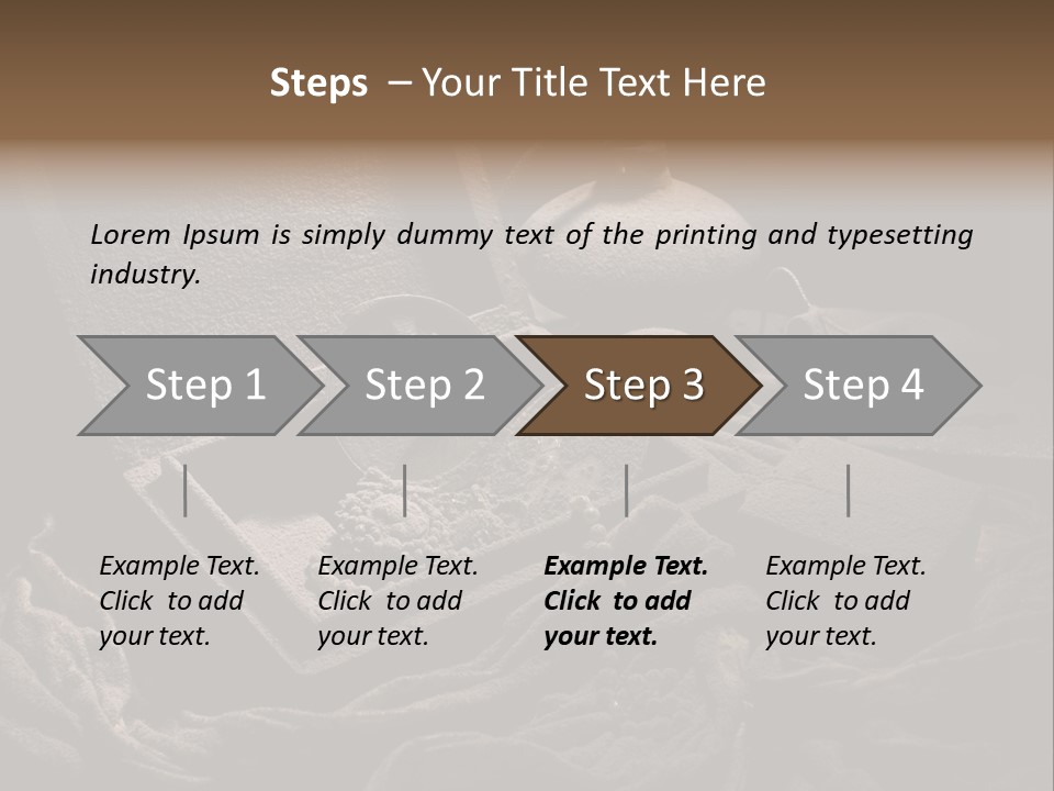 Precious Dust Light PowerPoint Template