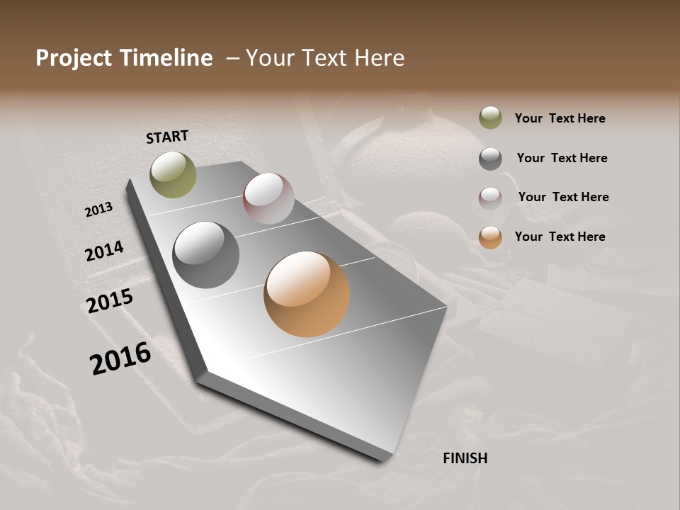 Precious Dust Light PowerPoint Template