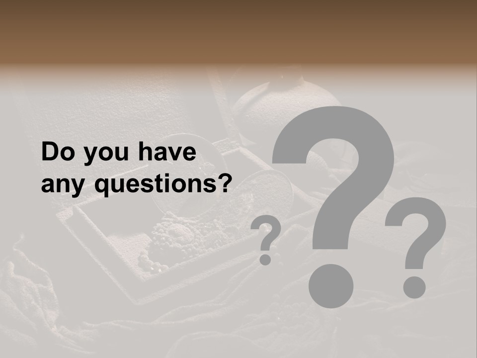 Precious Dust Light PowerPoint Template