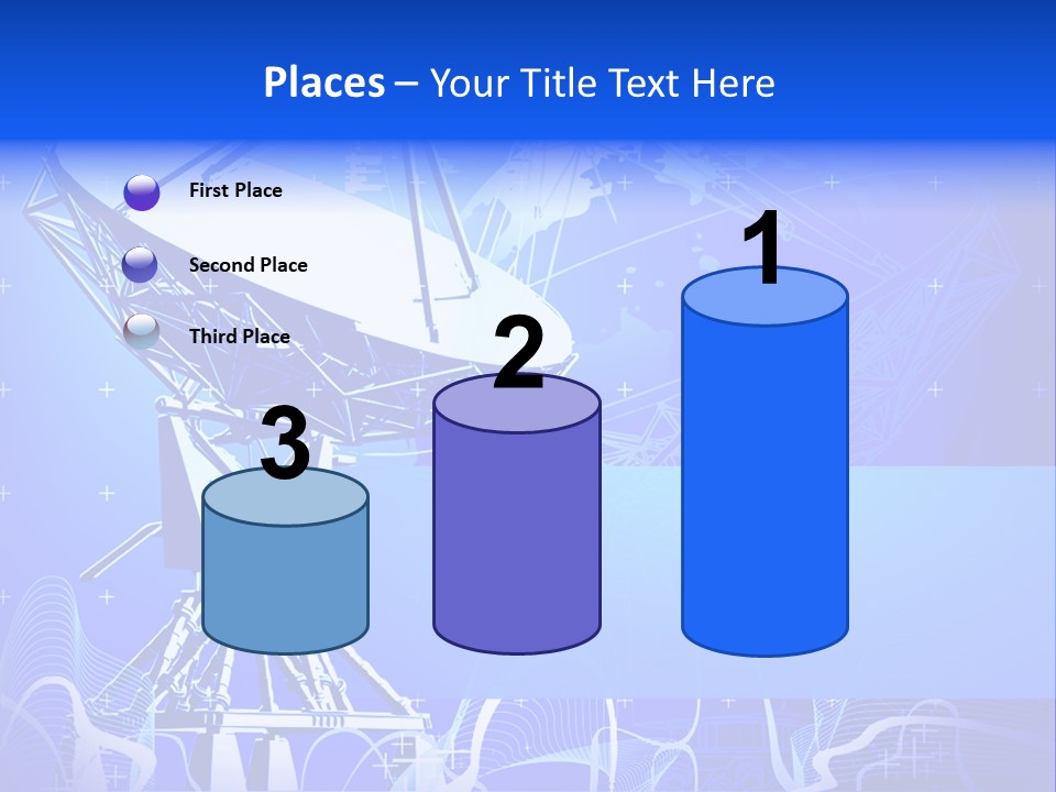 Universe Technology Dishes PowerPoint Template