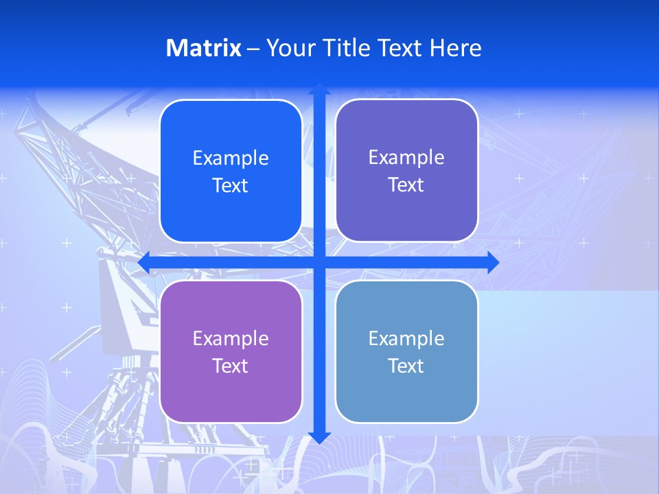 Universe Technology Dishes PowerPoint Template