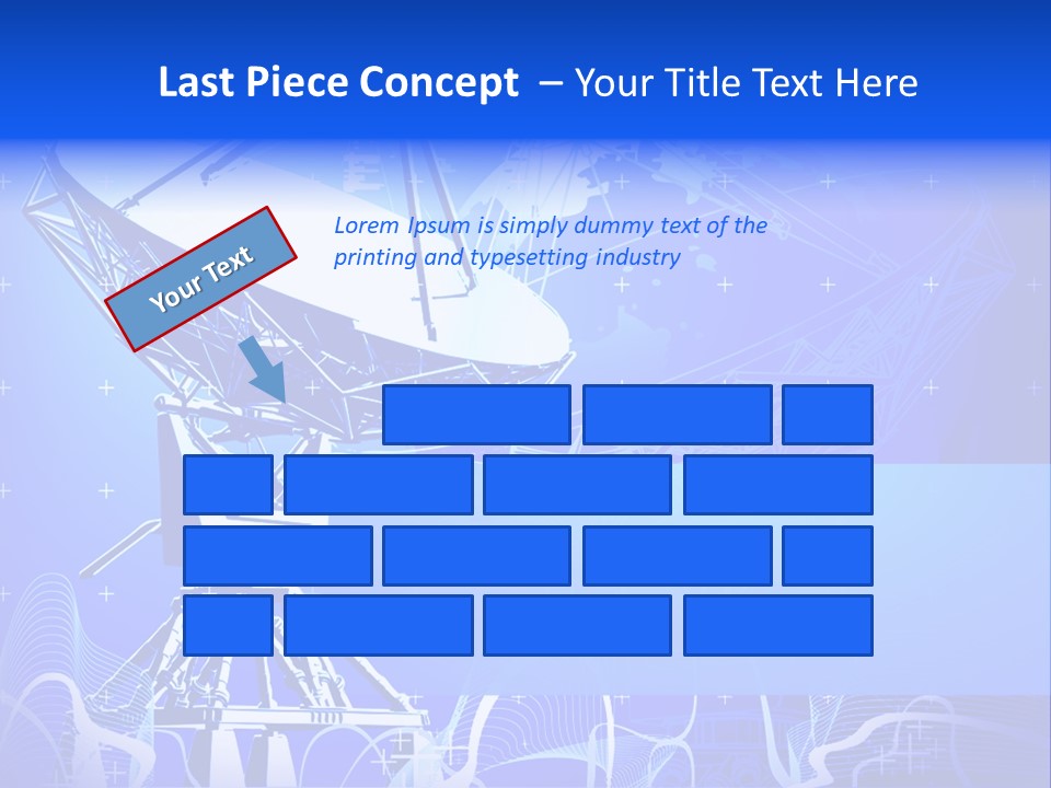 Universe Technology Dishes PowerPoint Template
