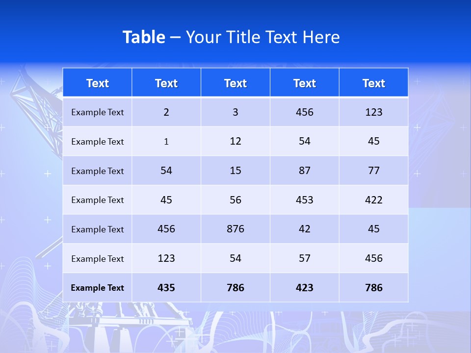 Universe Technology Dishes PowerPoint Template