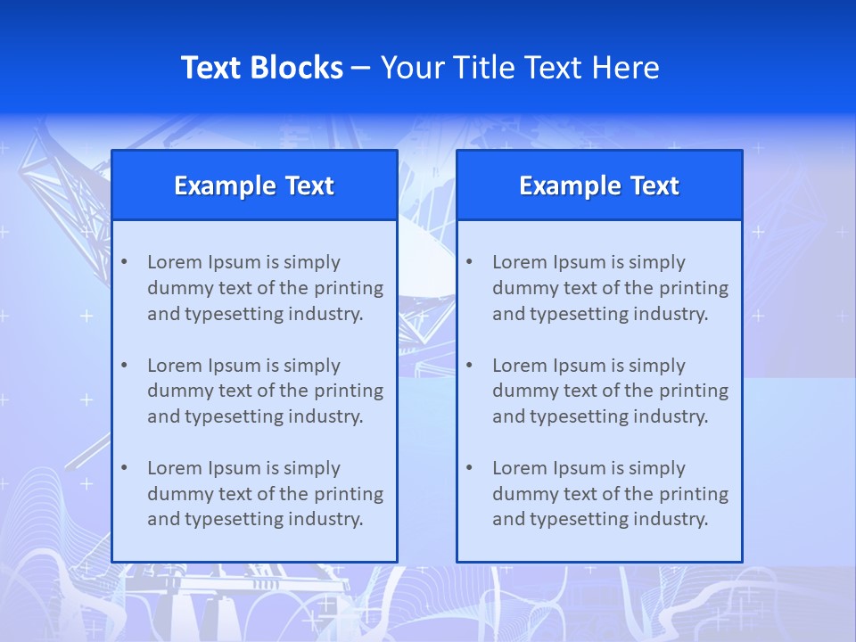Universe Technology Dishes PowerPoint Template