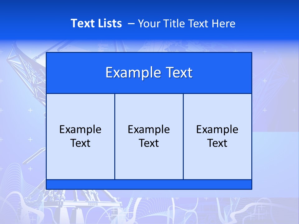 Universe Technology Dishes PowerPoint Template