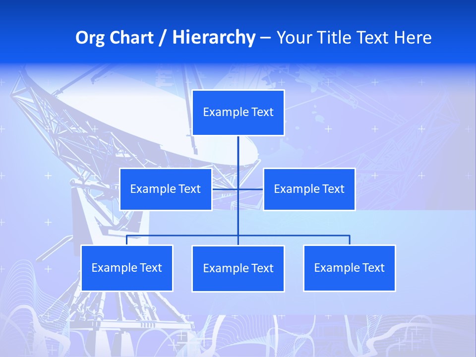 Universe Technology Dishes PowerPoint Template