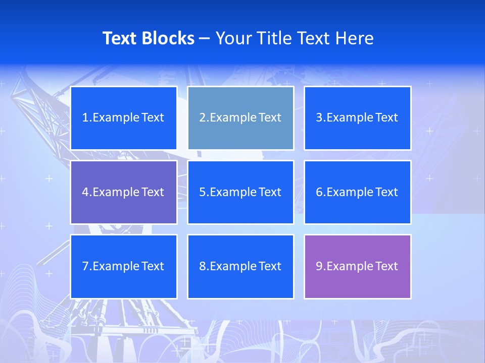 Universe Technology Dishes PowerPoint Template