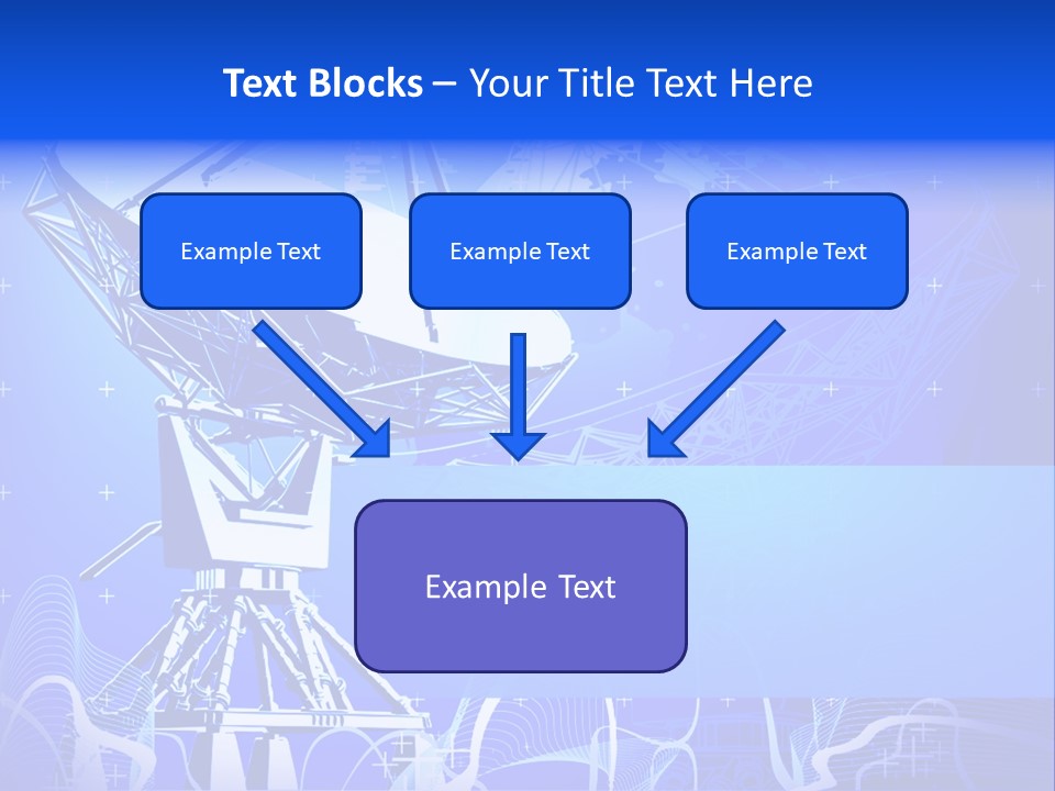 Universe Technology Dishes PowerPoint Template