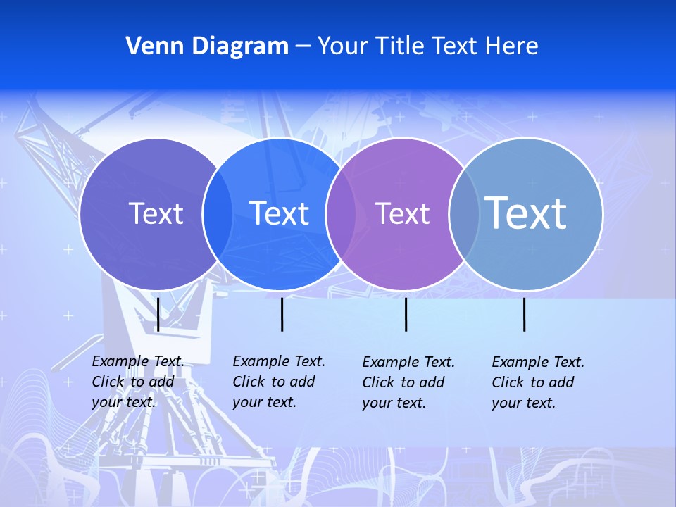 Universe Technology Dishes PowerPoint Template