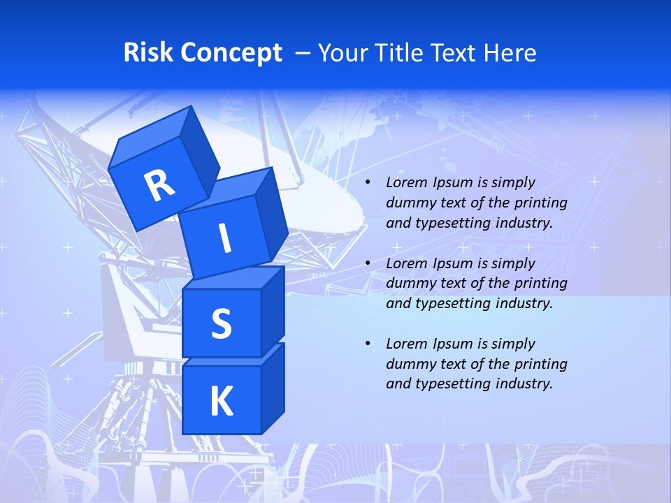 Universe Technology Dishes PowerPoint Template