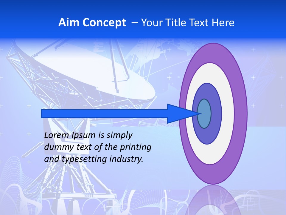 Universe Technology Dishes PowerPoint Template