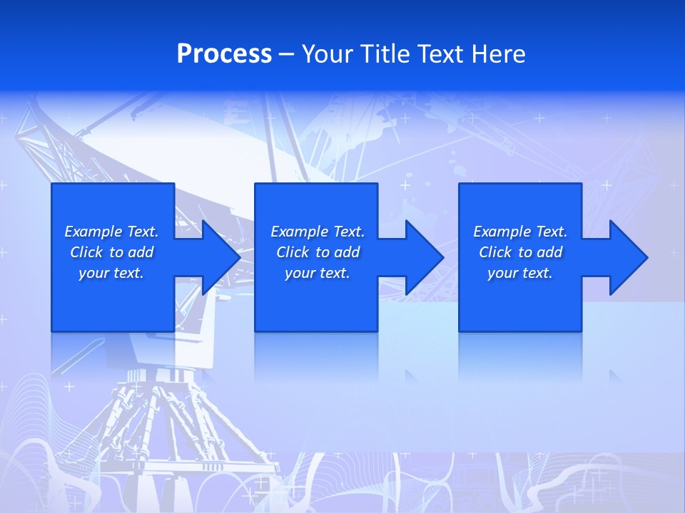 Universe Technology Dishes PowerPoint Template