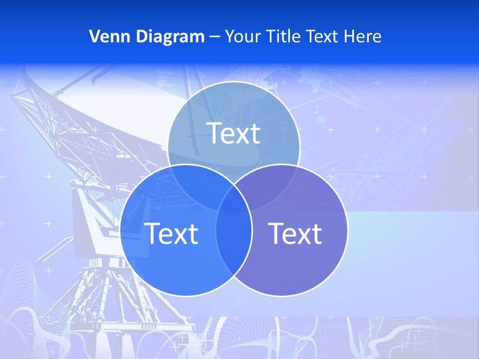 Universe Technology Dishes PowerPoint Template