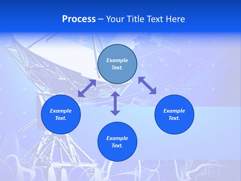 Universe Technology Dishes PowerPoint Template