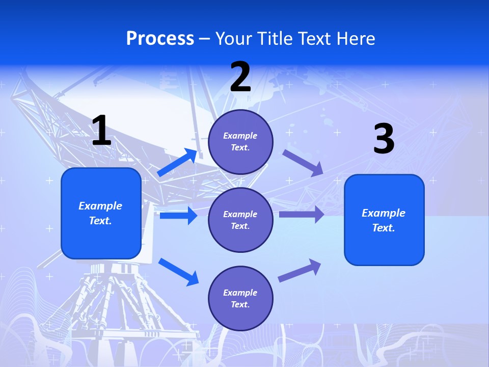 Universe Technology Dishes PowerPoint Template