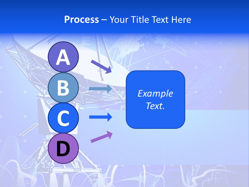 Universe Technology Dishes PowerPoint Template
