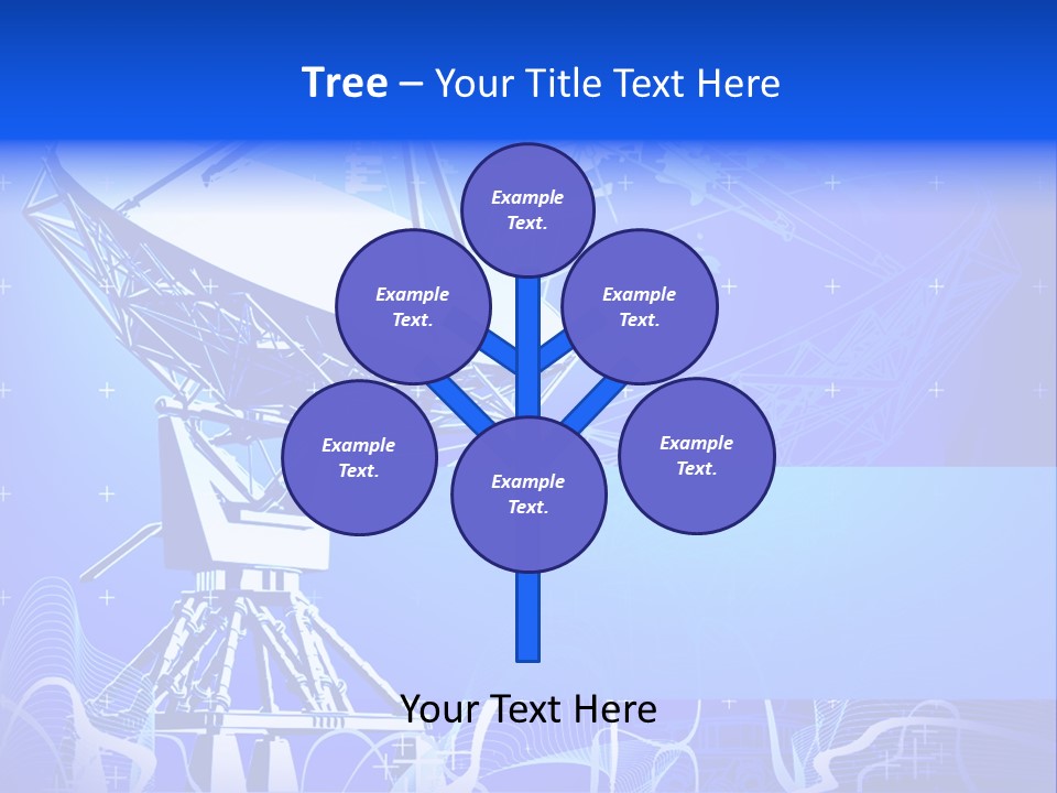 Universe Technology Dishes PowerPoint Template