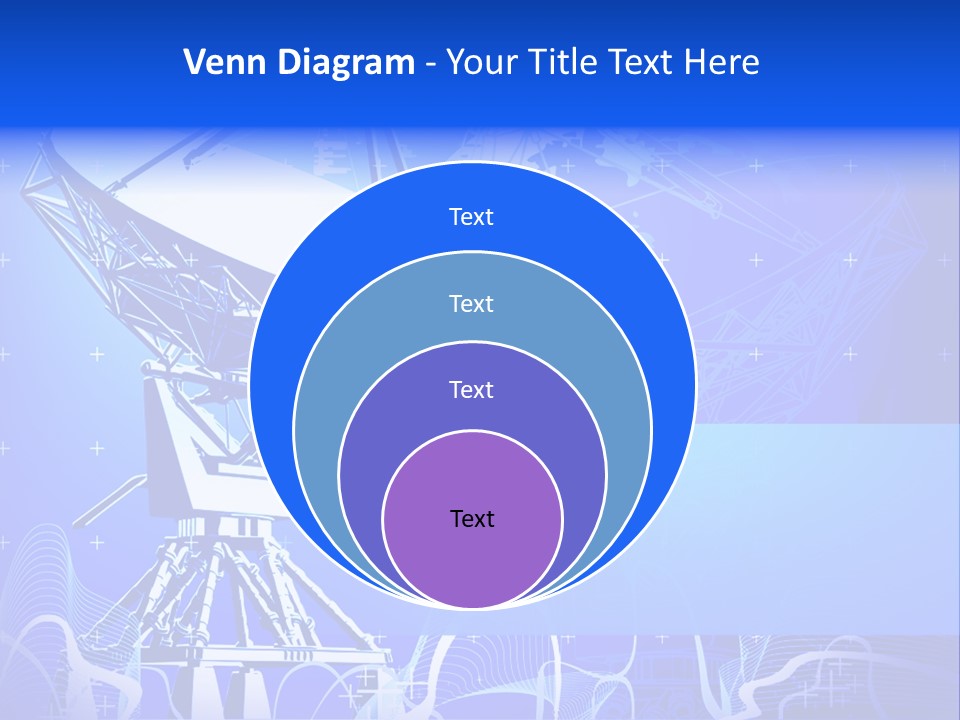 Universe Technology Dishes PowerPoint Template