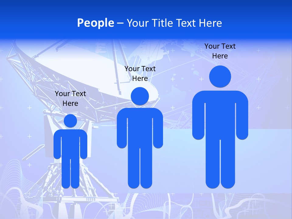 Universe Technology Dishes PowerPoint Template