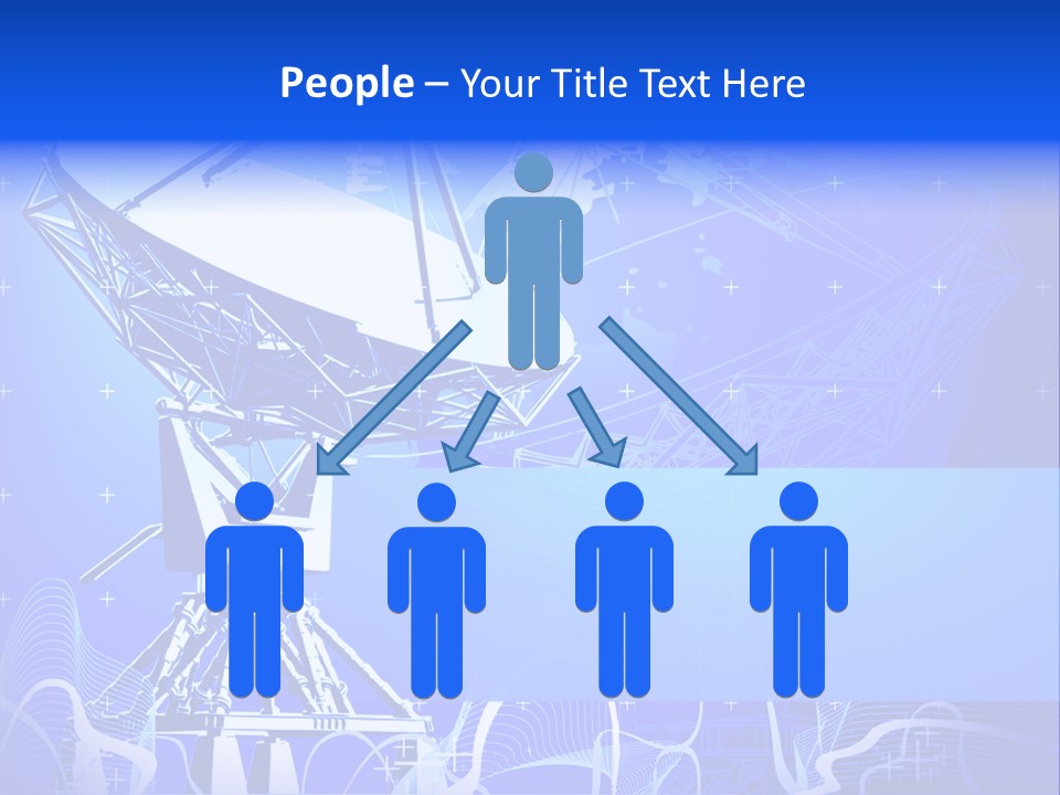 Universe Technology Dishes PowerPoint Template