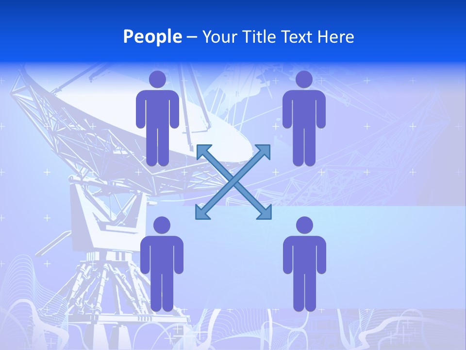 Universe Technology Dishes PowerPoint Template