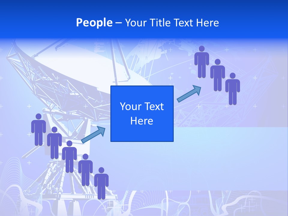 Universe Technology Dishes PowerPoint Template